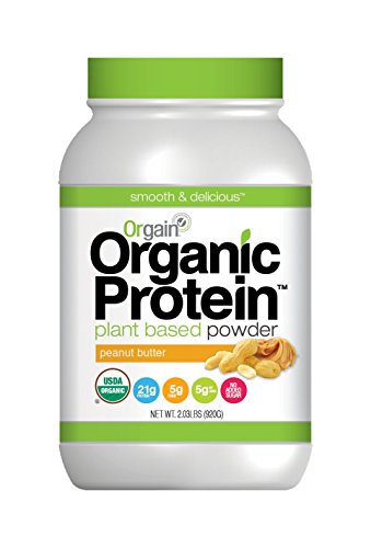 Orgain-Organic-Protein-Powder-Peanut-Butter-203-Pound – SuttonBio.com